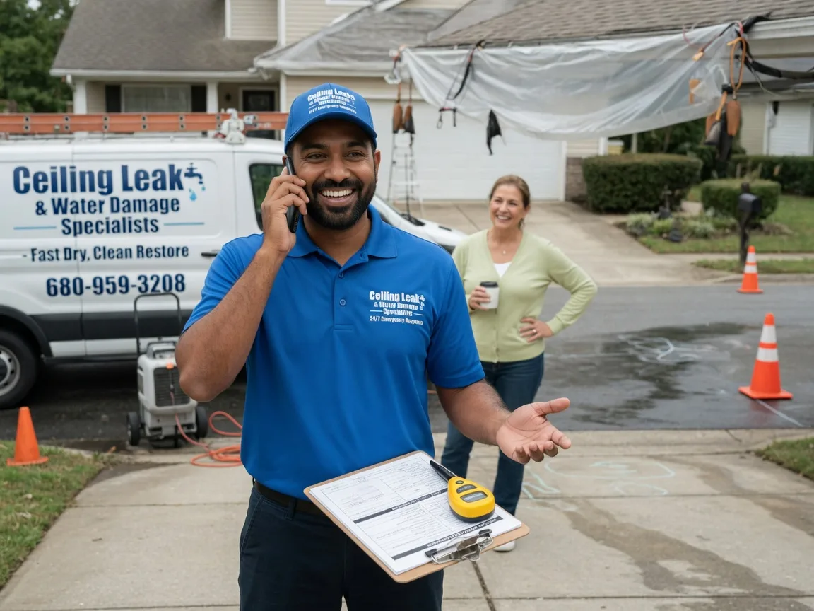 Ceiling Leak Cleanup Afton, WY FAQs
